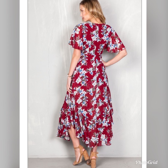 Last one!! Make an offer! Maxi floral romper small - Picture 3 of 7